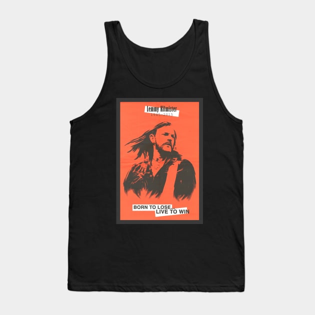 Lemmy Kilmister Tank Top by TheObscureGentlemen